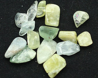 ONE Bag of Gem Beryl polished nuggets - Mineral Specimens/Gemstones for Sale
