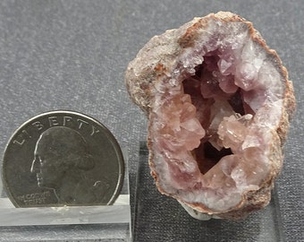 Pink Amethyst Geode, Argentina - Mineral Specimen for Sale