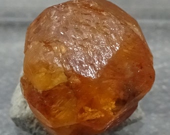 Spessartine Garnet Crystal, Tanzania - Mineral Specimen for Sale