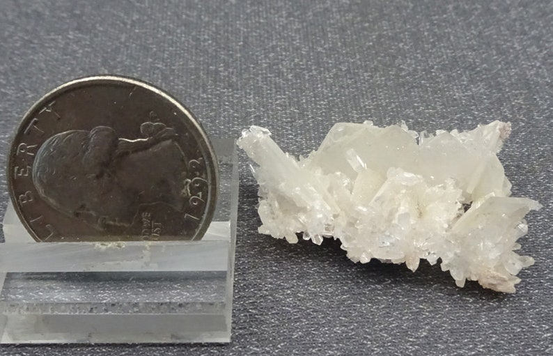 Quartz on Barite, Utah Mineral Specimen for Sale image 1