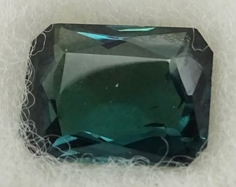Synthetic Tourmaline Facet - Gemstone for Sale