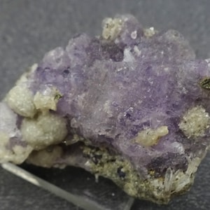 Fluorite Crystals with Calcite and Pyrite, Naica, Mexico - Mineral Specimen for Sale