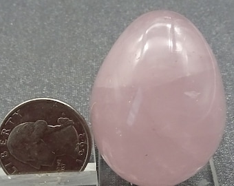 Rose Quartz Egg, Madagascar, Decorator Piece, Mineral Specimen for sale