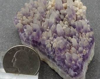 Amethyst Crystal Cluster, Mexico- Mineral Specimen for Sale