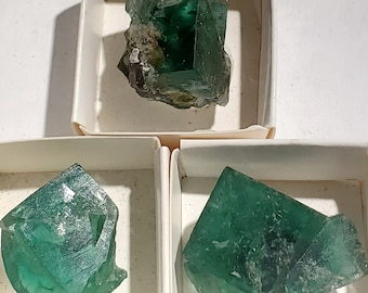 ONE Fluoriet Specimen, Rogerley Mine - Mineralen te koop