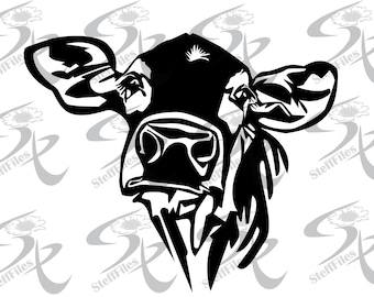 COW svg, calf head svg, heifer svg, muzzle svg cow svg, funny, AI, PNG, svg, dxf, eps, jpg Download, graphical image, Art Print