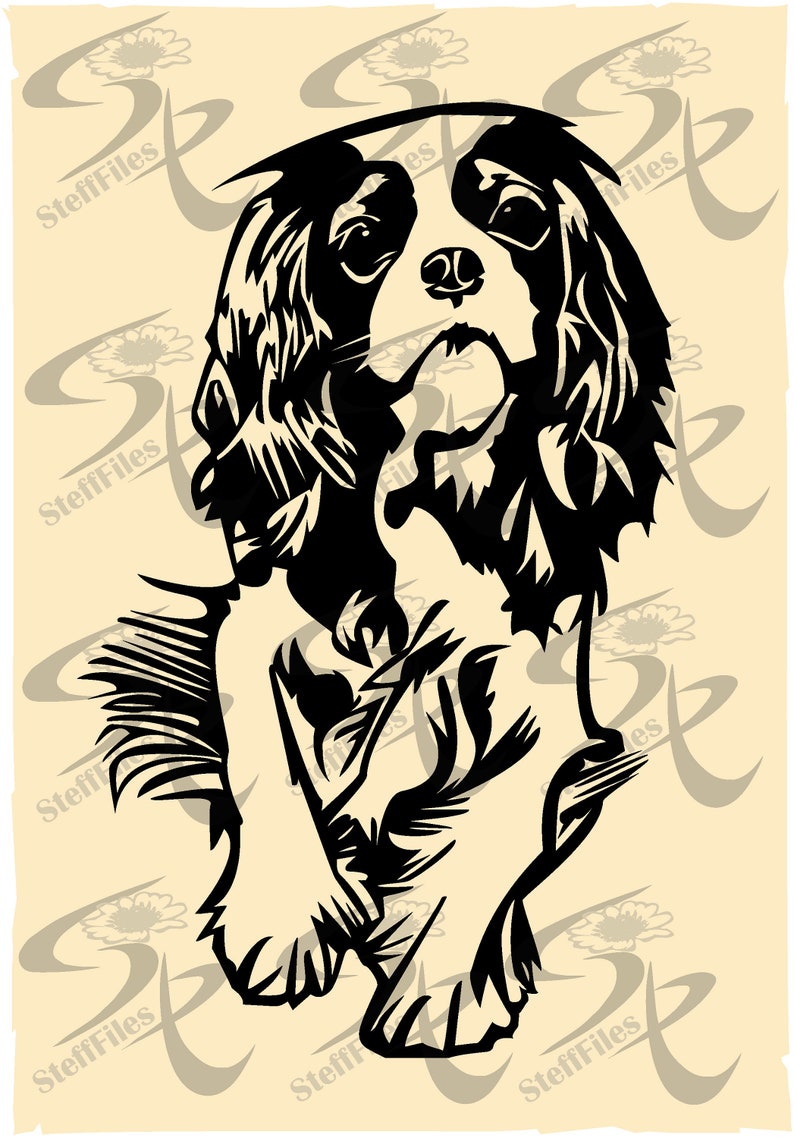 Free Free King Charles Spaniel Svg 423 SVG PNG EPS DXF File