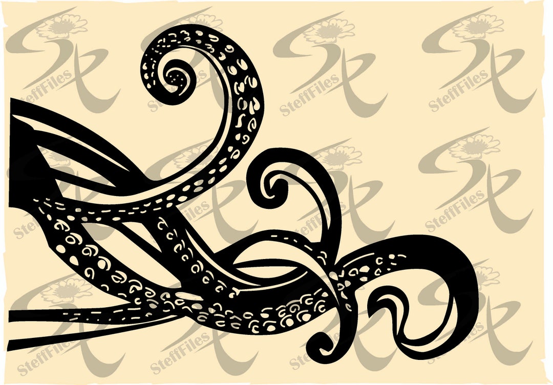 OCTOPUS SVG DXF, Ai, Png, Eps, Jpg, Clip Art, Download Files, Digital ...