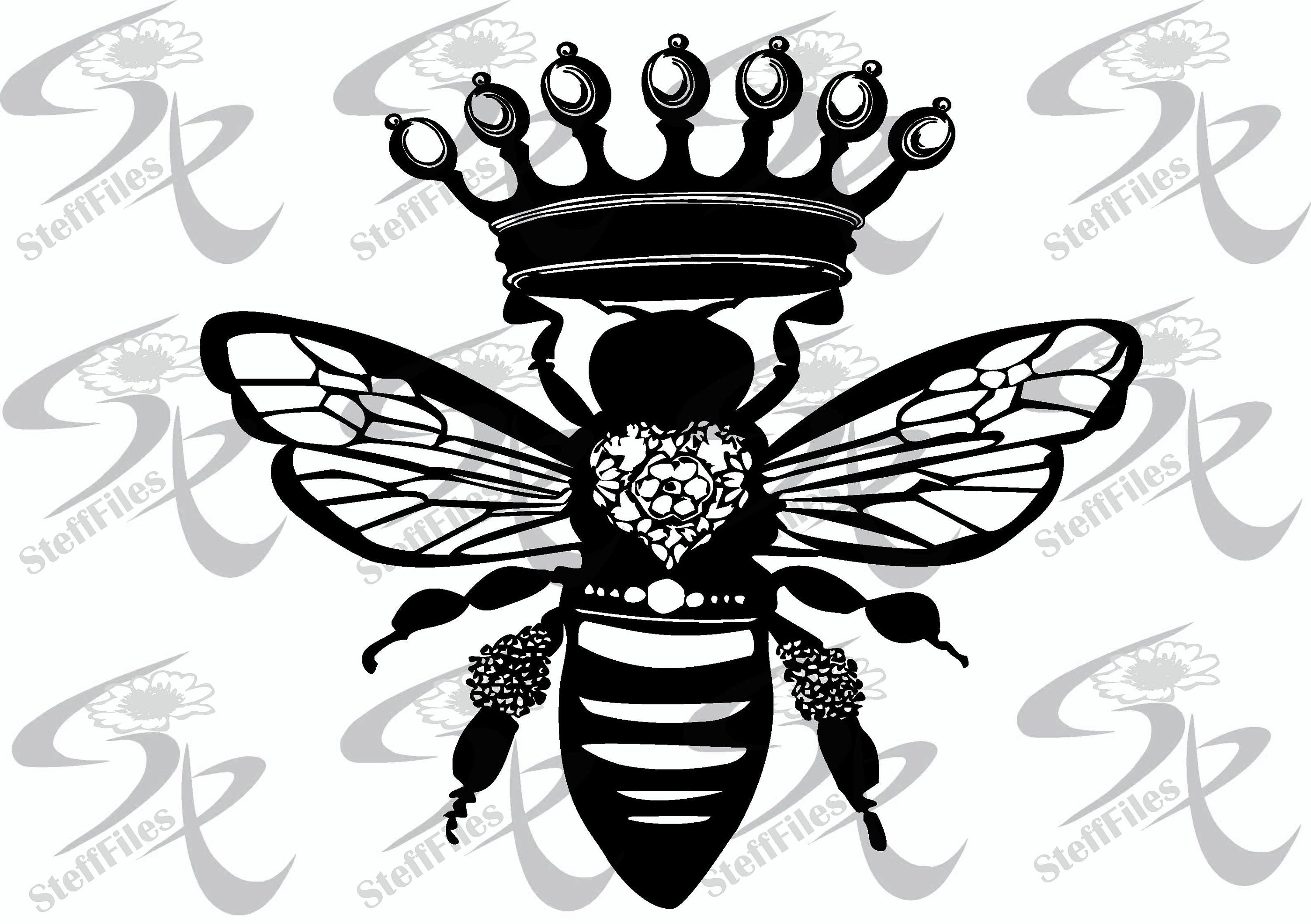 Free Free 137 Crown Svg Crown Queen Bee Clipart SVG PNG EPS DXF File
