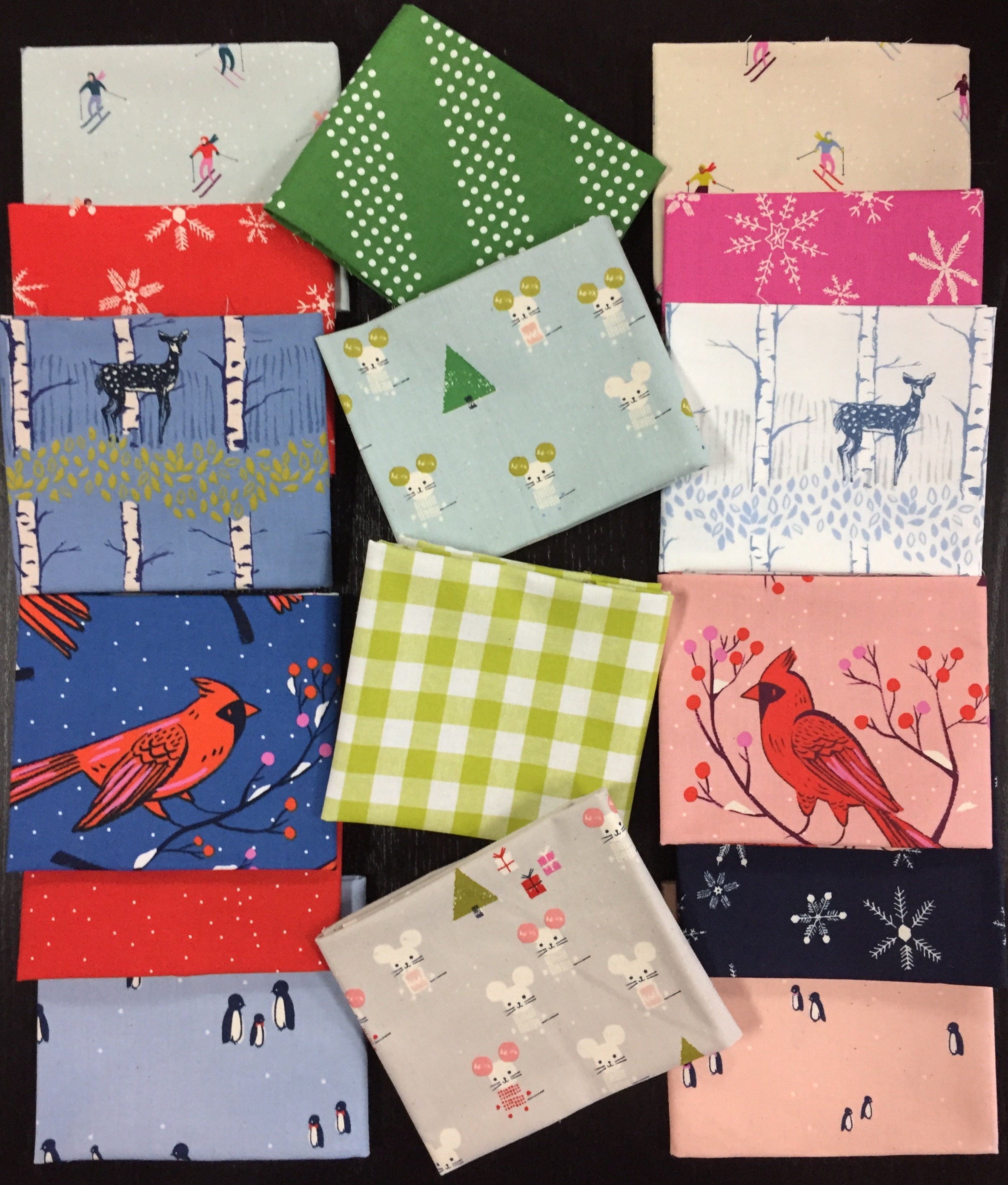 Frost Curated Fabric Bundle Cotton and Steel Fabrics 16 Etsy