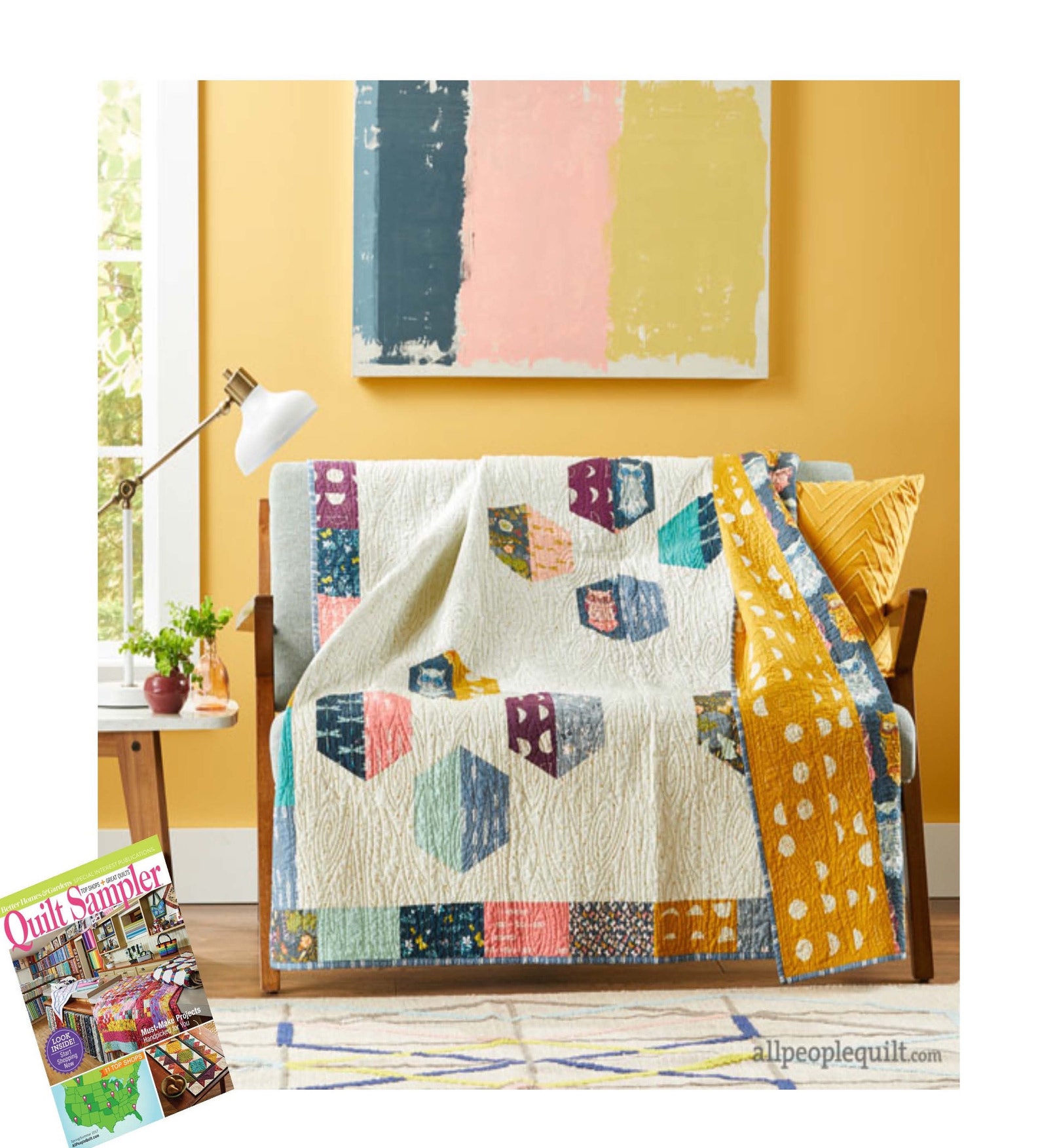 Quilt Sampler Magazine Spring/summer 2017 Issue Needle in a Etsy