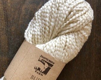 Bud Peruvian Organic Cotton - Bulky Weight Yarn - Juniper Moon Farm - 100% Organic Cotton