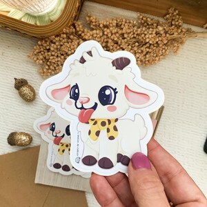 Autocollant " Petit Renard ». Collection « Friendswood », sticker enfant . Autocollant vinyle, autocollant kawaii