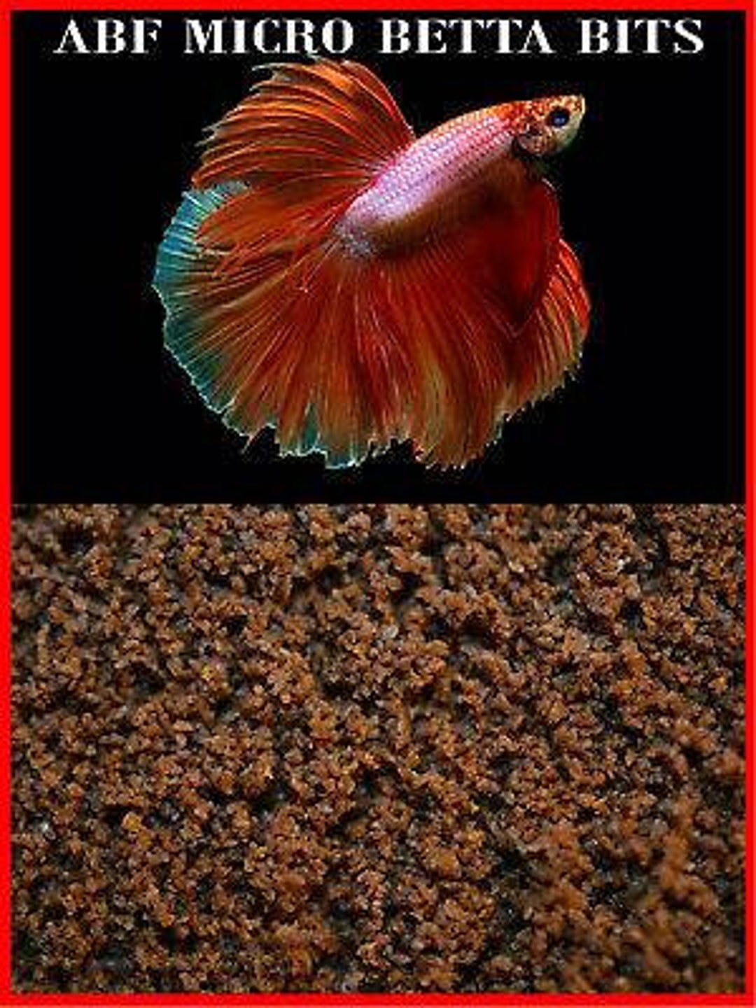 ABF Micro Floating & Slow Sinking Betta Mix, Siamese Fish, Betta Food ...