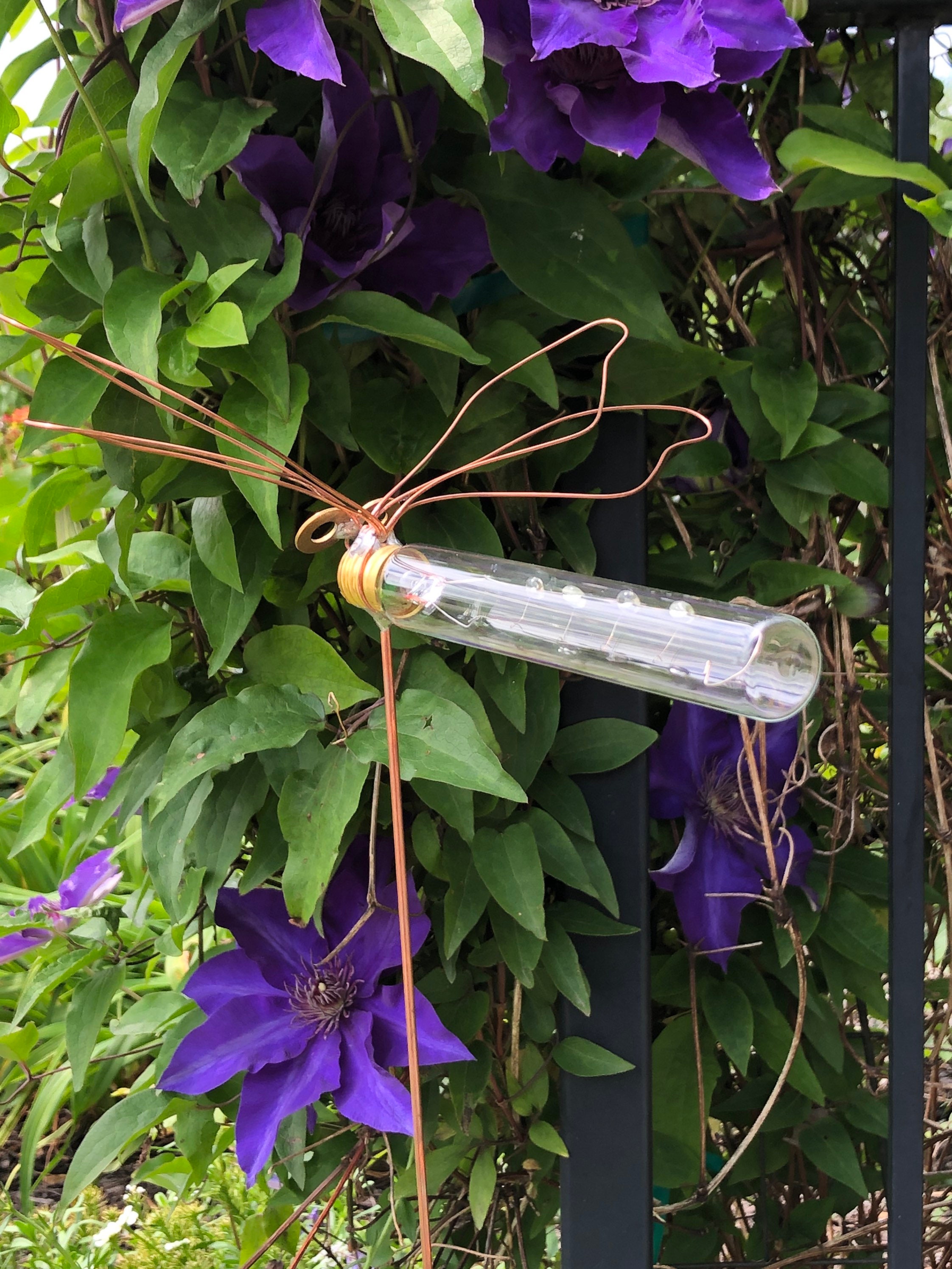 30 Inch Dragonfly Plant Stake garden decor decorative yard Etsy