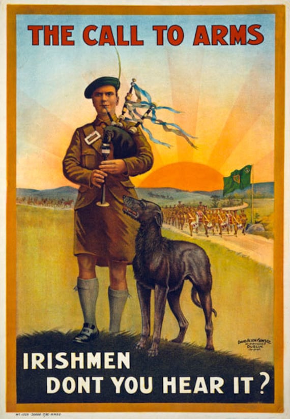 W49 vintage WWI pour King /& Country British recrutement poster WW1 RE-PRINT A4