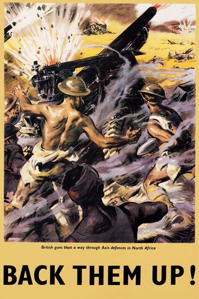 WB62 Vintage Never So Much Owed To So Few WW2 World War Poster Print A2//A3//A4