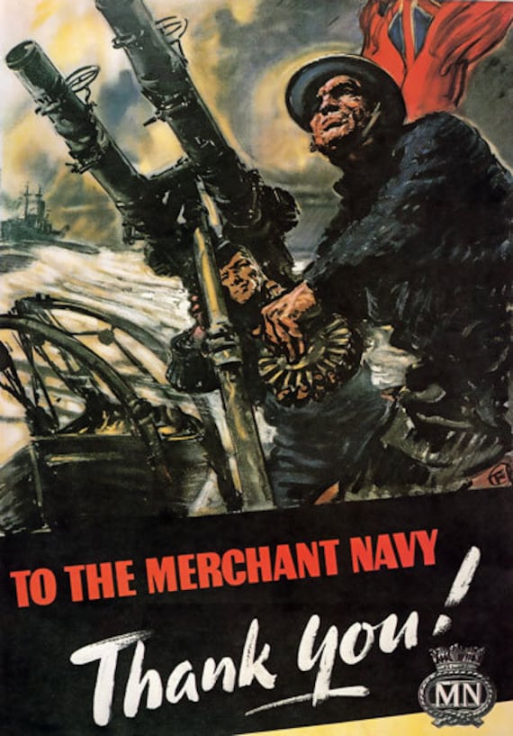 AD99 Vintage WWI German U Boat Boote Launch Propaganda War Poster Print A2 A3