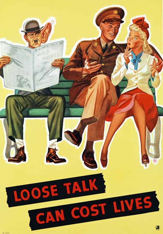 World War Two Italian Anti Allies Poster A3//A4 Print