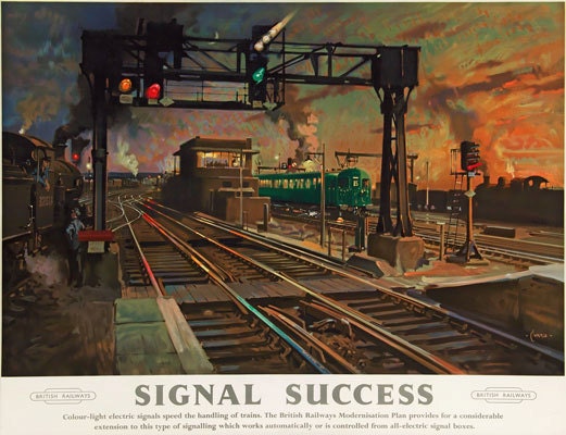 TT26 Vintage Japan Japanese Railways Travel Tourism Poster Print A3 A2