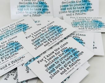 エレミヤ書 29章11節 聖書シェアカード