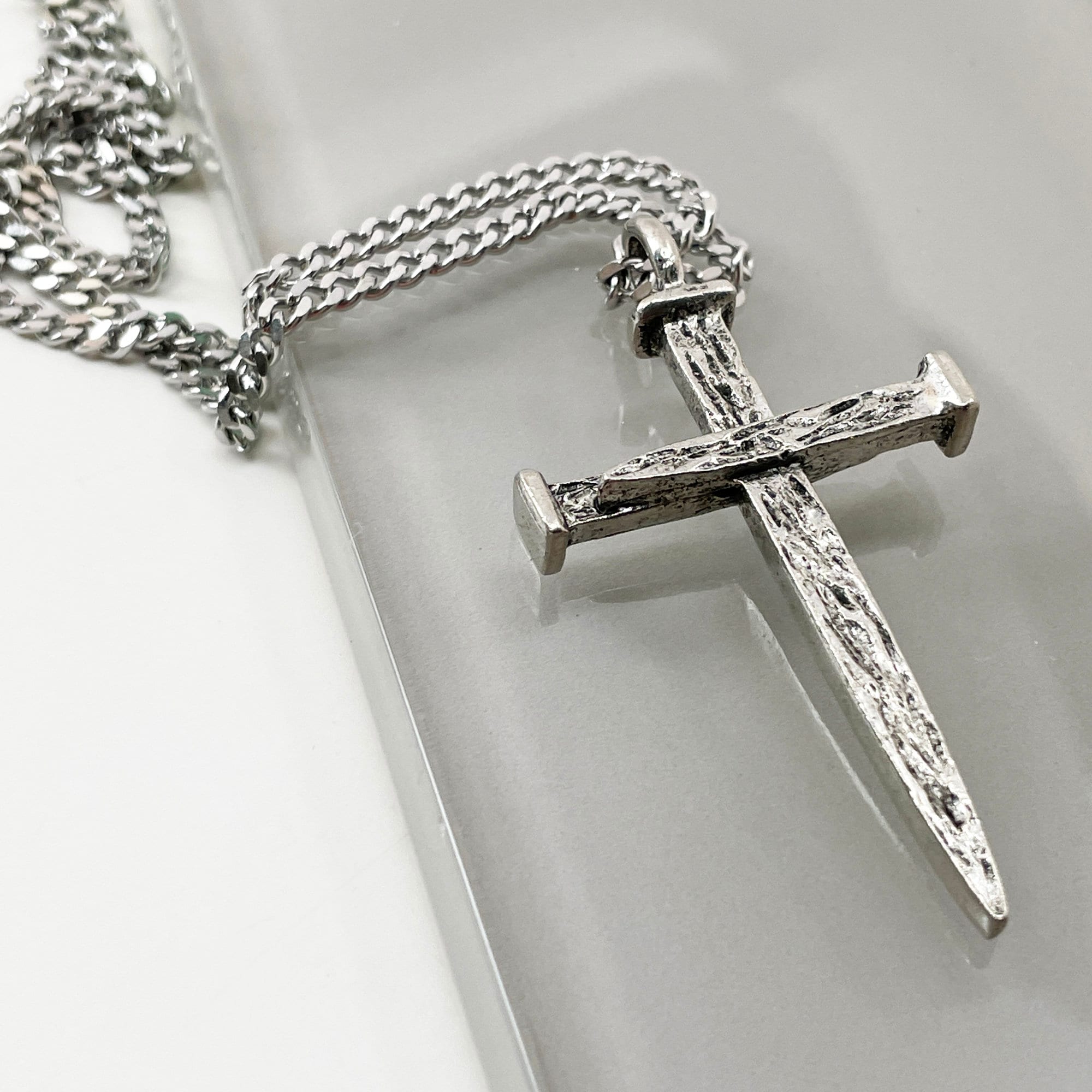 Antique Silver Cross - Etsy