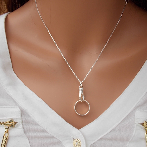 Ring Holder Necklace Etsy