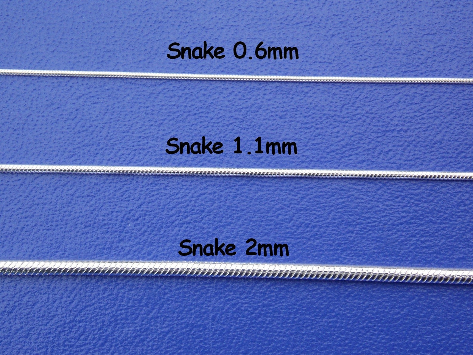 Snake Chain Silver Snake Chain Sterling Silver Snake Chain Etsy Canada