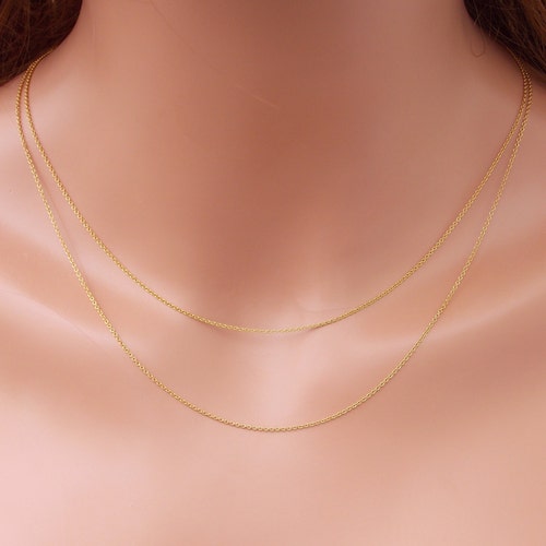 Gold Necklace Gold Chain Gold Chain 