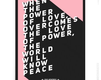 Jimi Hendrix Quote Etsy