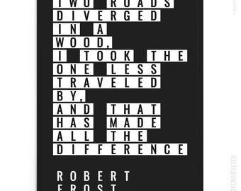 Robert Frost Etsy