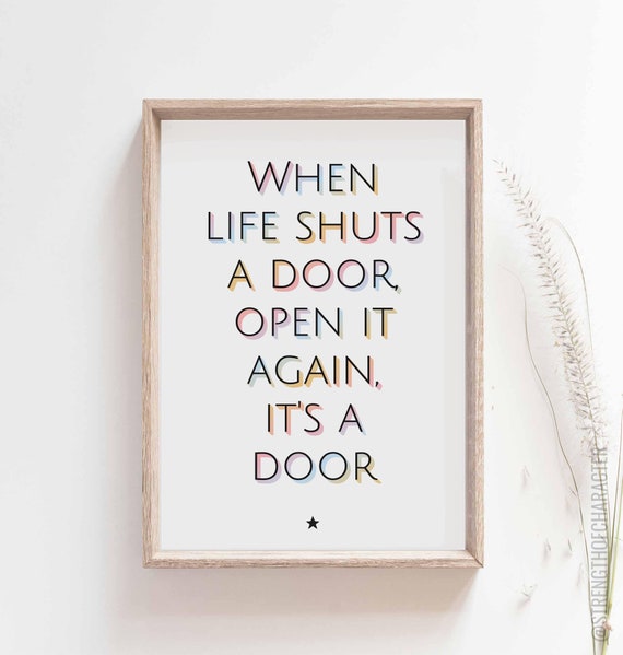 Funny Print Funny Poster Wall Art Funny Art Colourful Etsy