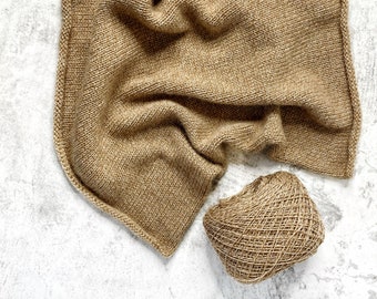 Camel Wool Yarn, 50g ball unbleached, undyed, Two coloured camel wool yarn, Pure wool yarn, Sustainable yarn, Eco-friendly & Ethical Yarn