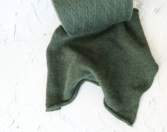 Angora Wool Yarn 50g, Geelongora Angora yarn in green, Merino wool yarn