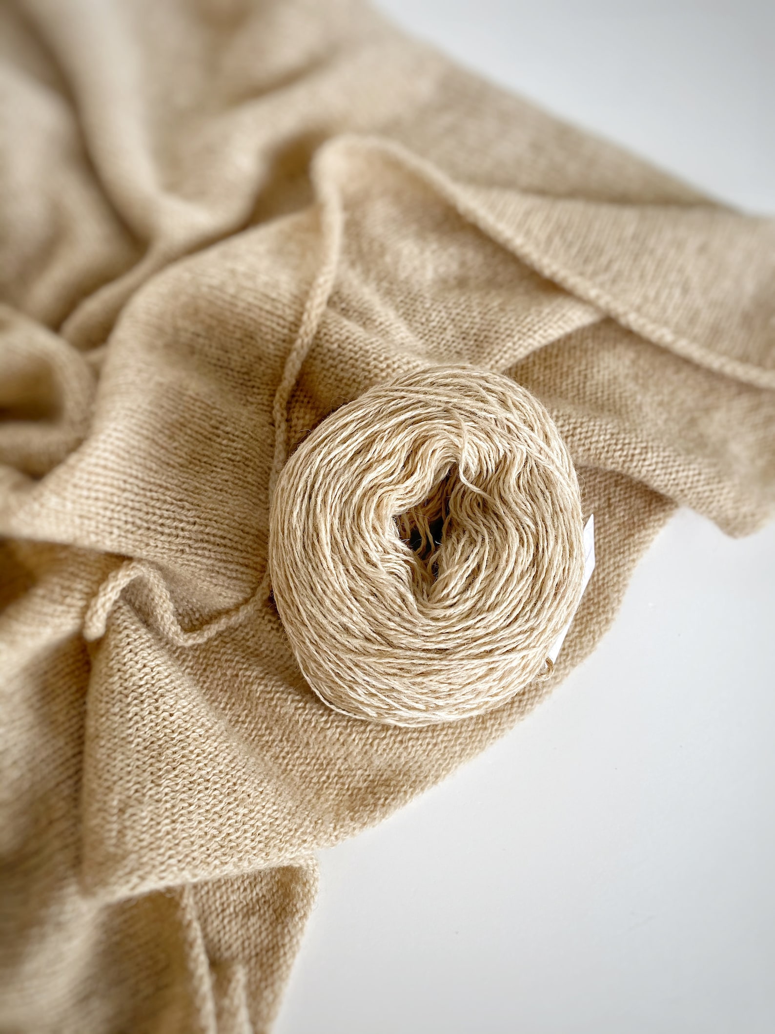 100 Camel Hair 50g Ball Unbleached, Undyed, Sahara Camel Wool Yarn