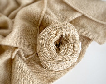 100% Camel Hair 50g ball unbleached, undyed, Sahara camel wool yarn, Pure wool yarn, Sustainable yarn, Eco-friendly & Ethical Yarn