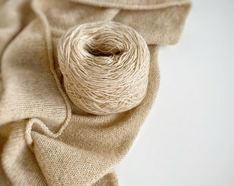100% Camel Hair 100g ball unbleached, undyed, Sahara camel wool yarn, Pure wool yarn, Sustainable yarn, Eco-friendly & Ethical Yarn
