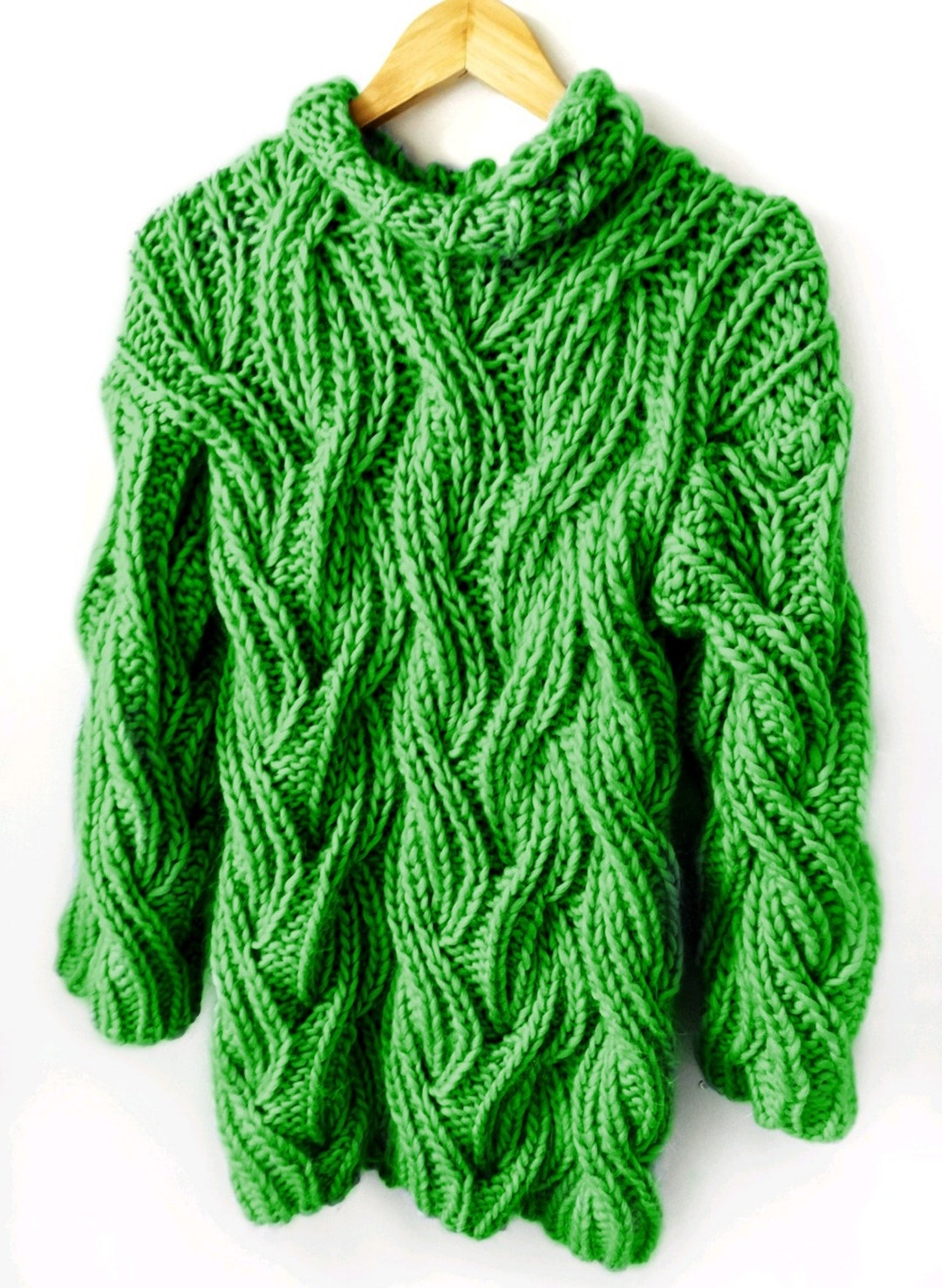 Sweater Dress Knitting Pattern Women, Instant Download PDF Pattern