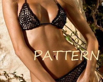 LACE Crochet Bikini MUSTER Badeanzug MUSTER Beachwear Häkel Badeanzug Badeanzug für Frauen Frecher Bikini Sexy Bikini Bikini Set