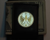 Money clip - Gorgeous 2-Toned Gold on Silver German 5 mark Eagle, Coin - (Folding) Money clips