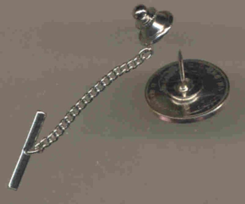 women Gold on Silver coin Tie or Hat tack pins skinny Boys tacky Uniquely Hand done New Bison nickel\u00a0Gorgeously 2-Toned for men him