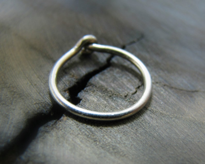 Small Sterling Silver Hoop Earrings Cartilage Hoop Earring Etsy