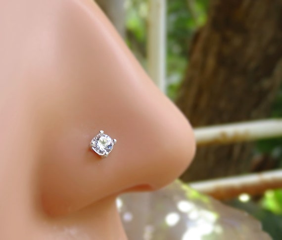 cubic zirconia nose ring