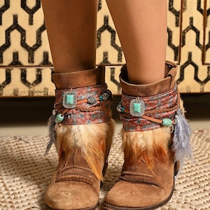 Kubussen / Botten accessoires / Boten decors / Boten / Boten Cubrebotas Etnico COACHELLA, estilo boho.
