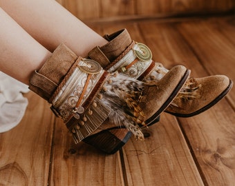 Bohemian Boots Boots With Buckles Boot Covers Bohemian Style