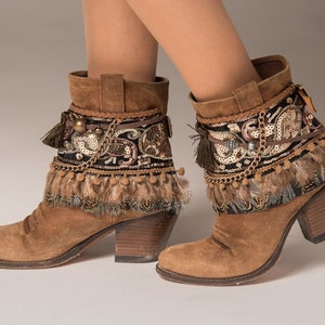 Boot Covers / Boot Decorator / Boot Covers Boho Folk Boho Style