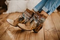 Bohemian Shoes Cuff Indie Style Feather Anklet Wraps | Leather Cowgirl Anklet Bracelet Beach Party Wear | Gift For Bridemaids | Fringe Cuff product logo
