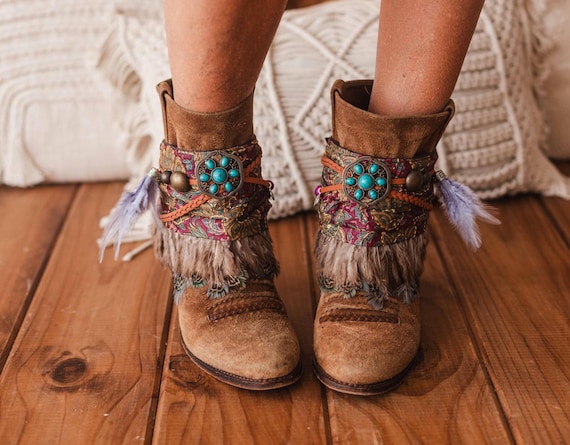 boho dress boots A Boho Dress with Booties for Fall