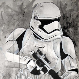 Stormtrooper Artwork Print image 2