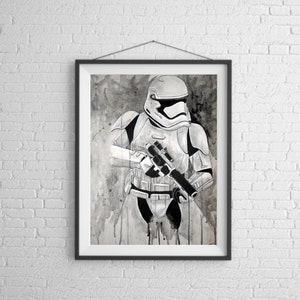 Stormtrooper Artwork Print image 1